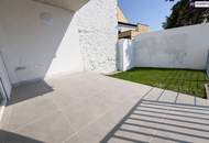 *Frühjahrs-Aktion* Erstbezug mit Terrasse und Eigengarten: Moderne 2-Zimmer-Neubauwohnung mit privater Grünfläche im Herzen von Traiskirchen