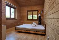 Wohnen und Arbeiten unter einem Dach in urgemütlichem Holzblockhaus in idyllischer Grünruhelage in Maria Anzbach