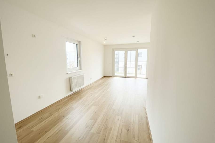 Erstbezug "ein viertel grün" – stilvolle 3-Zimmer-Wohnung mit Balkon, Wohnung-kauf, 246.762,€, 2700 Wiener Neustadt(Stadt)