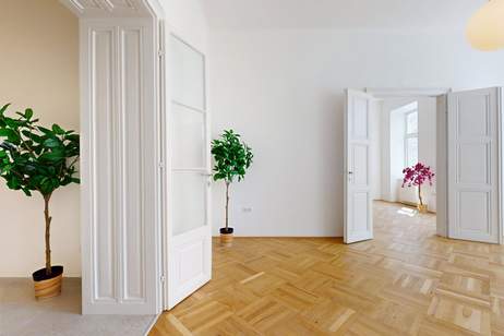 PROVISIONSFREI - Exklusive 4-Zimmer-Altbauwohnung mit Stil und Charme in Bestlage - 3D-RUNDGANG JETZT ANSEHEN, Wohnung-kauf, 749.000,€, 1030 Wien 3., Landstraße