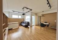 Möblierte Erdgeschosswohnung mit hofseitigem Garten - 2 Zimmer + Abstellraum inkl. Fenster
