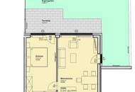 PRIVATER GARTEN, MODERNES WOHNEN - 2 ZIMMER ZUM WOHLFÜHLEN!