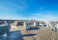 Lichtdurchflutete 4-Zimmer Maisonette-Penthouse Wohnung mit Weitblick und Terrassen!