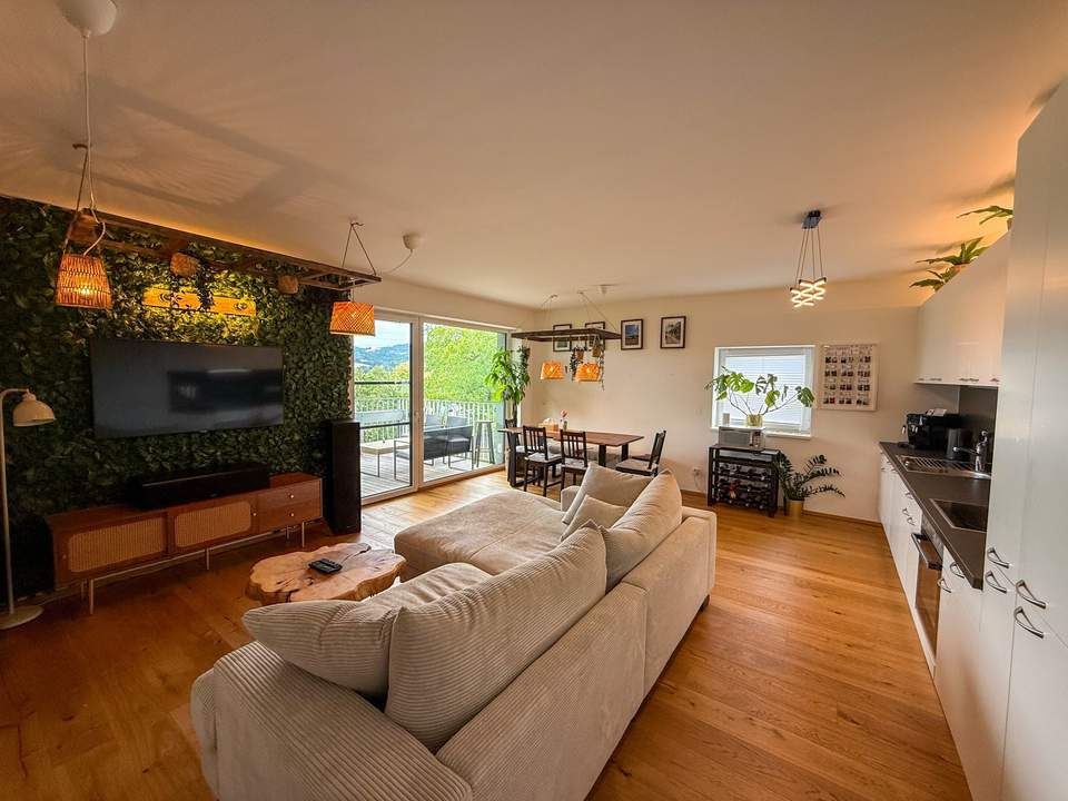 Moderne Mietwohnung mit Balkon direkt im Ortskern von Gramastetten