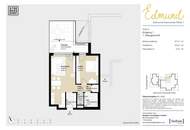 gut geschnittene 2 Zimmerwohnung mit großer Terrasse_Top 5_EDMUND_provisionsfrei!