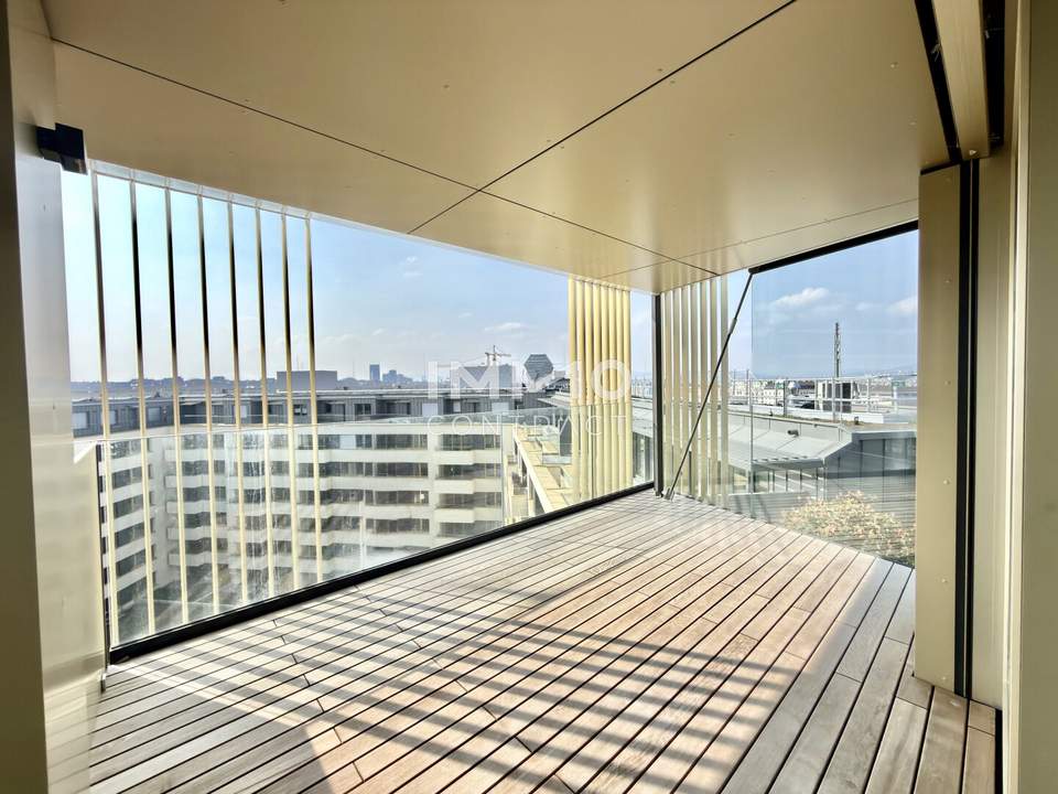 Hauptbahnhof: 9. Stock - Innenhof mit mega Ausblick: Von der Sonne geküsst! Provisionsfrei