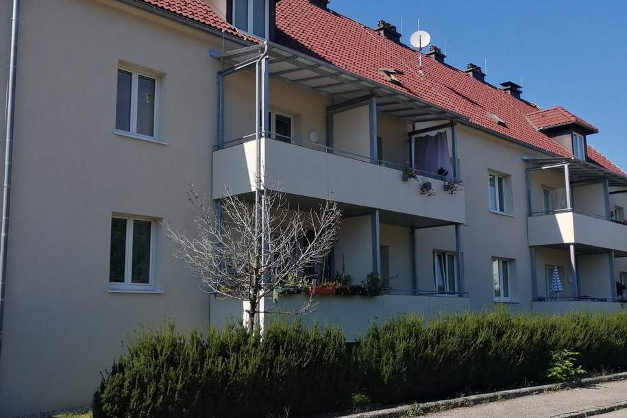 Helle 3-Zimmer-Wohnung in Gmunden – unbefristet, ab sofort verfügbar - Nur 6 Minuten mit dem Fahrrad zum Traunsee!, Wohnung-miete, 594,29,€, 4810 Gmunden