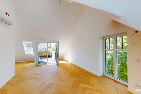 Traumhafte Dachwohnung im Hietzinger Cottage I Altbaujwel, Wohnung-kauf, 1.490.000,€, 1130 Wien 13., Hietzing