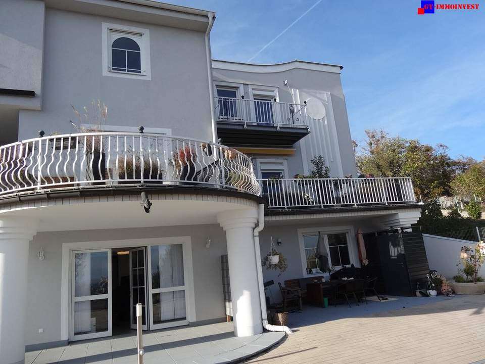 7000 Eisenstadt! Sehr schönes 65m2 Terrassen Apartment Top möbliert mit Seeblick in herrlicher Waldrand Ruhelage!