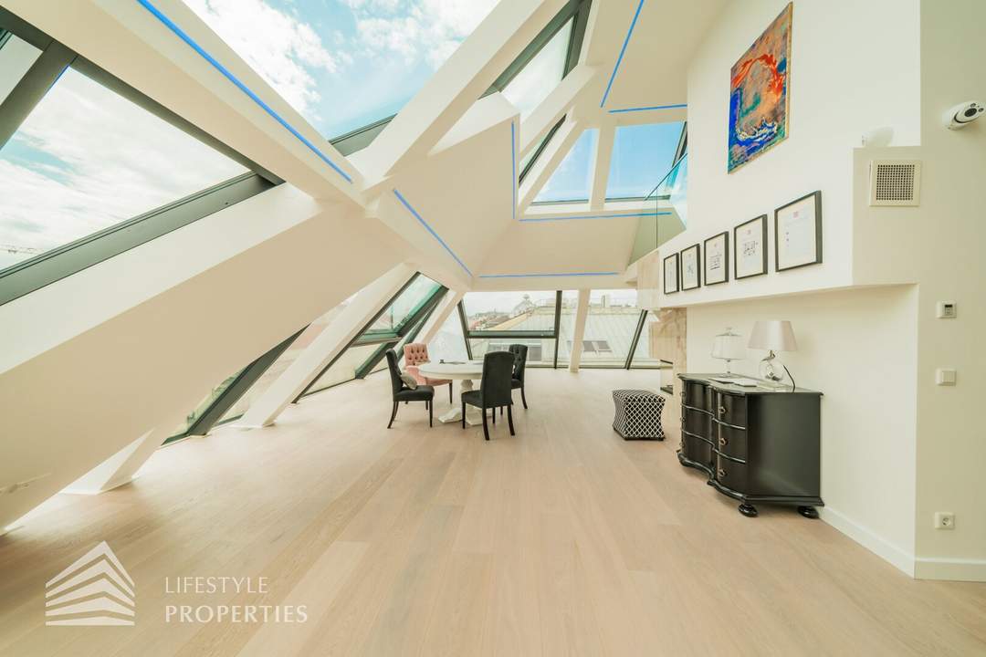 Luxuriöse 5-Zimmer-Dachterrassenwohnung Nähe Stephansplatz