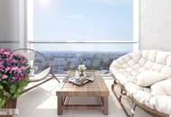 TEILMÖBLIERT MIT LOGGIA - POOL/SAUNA/FITNESS - VIENNA 22 MIT FERNBLICK