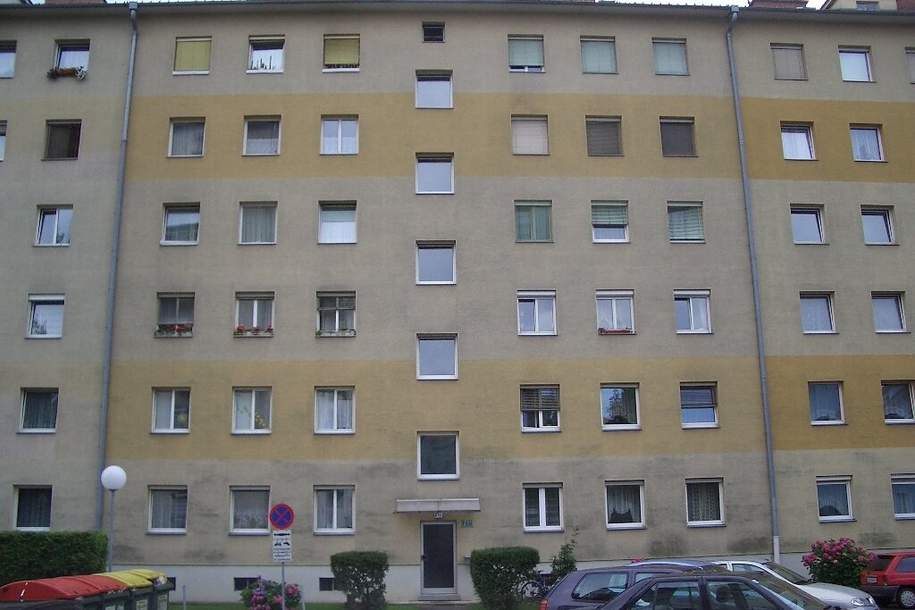 Gemütliche und unbefristete 2-Zimmer-Wohnung!, Wohnung-miete, 341,22,€, 8010 Graz(Stadt)