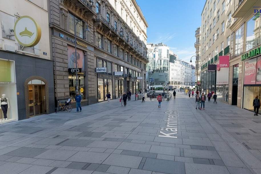 KÄRNTNER STRASSE - BOUTIQUE, Gewerbeobjekt-miete, 45.250,60,€, 1010 Wien 1., Innere Stadt