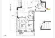 Drei Zimmer-Terrassenwohnung für einen guten Start ins Leben // Three-rooms terrace apartment for a good start in Life //