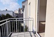 HILSCHERGASSE, U6-NÄHE, sonnige 58 m2 Neubau mit 3 m2 Balkon, Wohnküche, 2 Zimmer, Wannenbad, Ruhelage