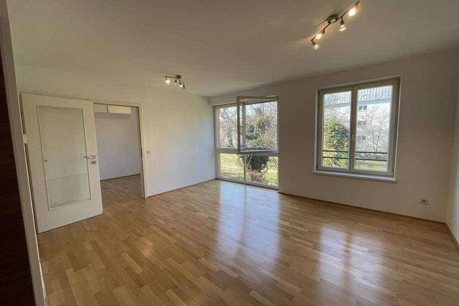 2-Zimmer-Neubau in Grünruhelage mit Vogelgezwitscher: Max-Reinhardt-Gasse bei der Koreanischen Botschaft!, Wohnung-miete, 1.069,05,€, 1140 Wien 14., Penzing