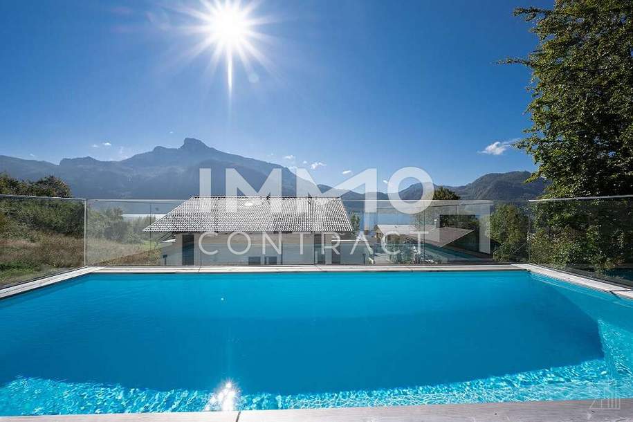 Einfamilienvilla mit Privatpool & Garten - SEE.LEBEN Mondsee, Haus-kauf, 2.176.000,€, 5310 Vöcklabruck