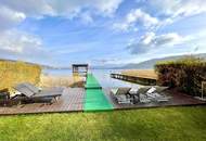 Modernes, komplett möbliertes Appartement mit privatem Seezugang in Krumpendorf am Wörthersee