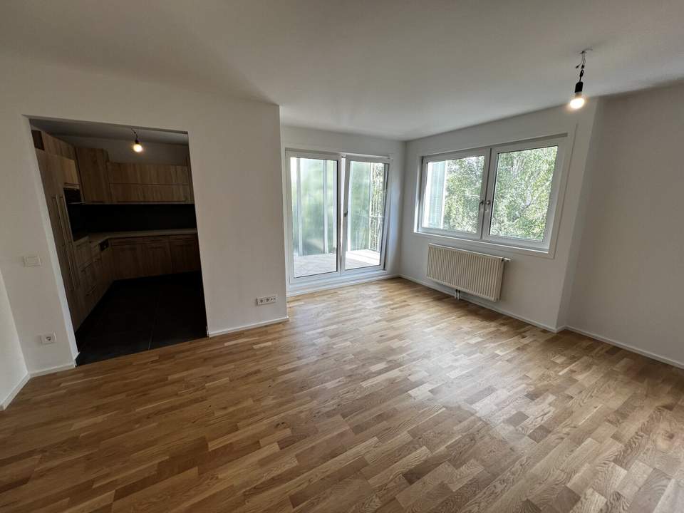 Moderne 3-Zimmer-Wohnung mit Loggia und Einbauküche