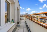 Moderne 1-Zi DG Wohnung mit Terrasse in 1140 Wien – vollrenoviert!