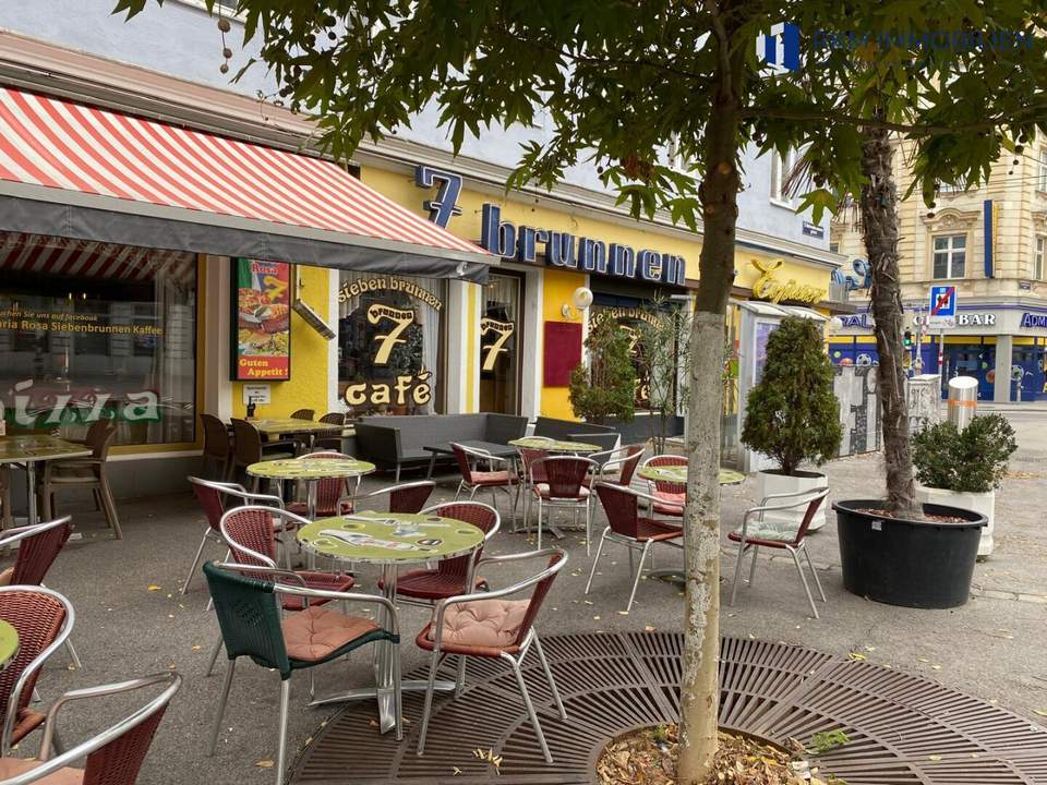 Exklusives Café & Restaurant „7 Brunnen" im 5. Bezirk - Sofort betriebsbereit