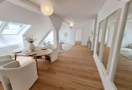 Stark reduziert - Stylischer Wohntraum im Dachgeschoss! Frisch saniert + Ruhelage + Traumhaftes Altbauhaus + Hofseitige Terrasse + U-Bahn ums Eck + Beste Infrastruktur und Anbindung!