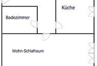 Garconniere in Gersthof - separate Küche - Nähe Türkenschanzpark und S45 - Hochparterre