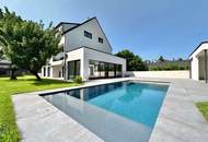 Villa mit Chic und Charme zwischen Himmel und Wien und mit Lift I Skylineblick auf Wien I Salzwasserpool I Designerküche I
