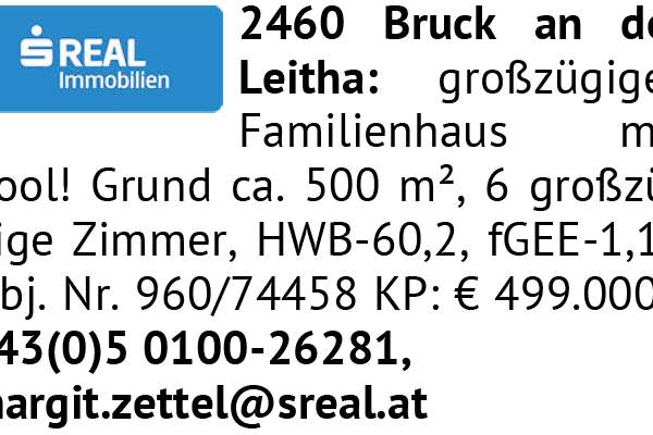 2460 Bruck an der, Haus-kauf, 499.000,€, 2460 Bruck an der Leitha