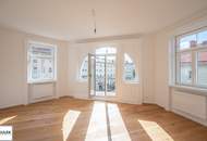 Großzügige 2-Zimmer-Altbauwohnung mit besonderem Grundriss &amp; Balkon unbefristet mieten | U1 Troststraße | Top 37