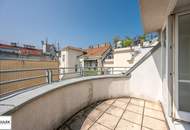 ** Top gepflegte 4 Zimmer Dachgeschoss Wohnung mit Alleinutzung 3er hofseitigen Terrassen - Maisonette Wohnung - Nähe Bahnhof Gersthof ** ab sofort **