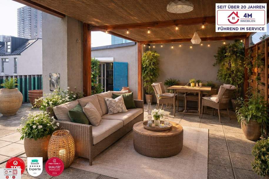 Luxuriöse Maisonette in 1100 Wien Montelaa: 5 Zimmer,2 Balkone,! Terrasse- Ihr Traumzuhause, Wohnung-kauf, 718.500,€, 1100 Wien 10., Favoriten