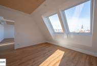 traumhafter 2-Zimmer-DG-Erstbezug mit hofseitiger Terrasse