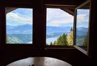 Hideaway hoch über dem Millstätter See mit fantastischem Blick auf den See und die Bergwelt