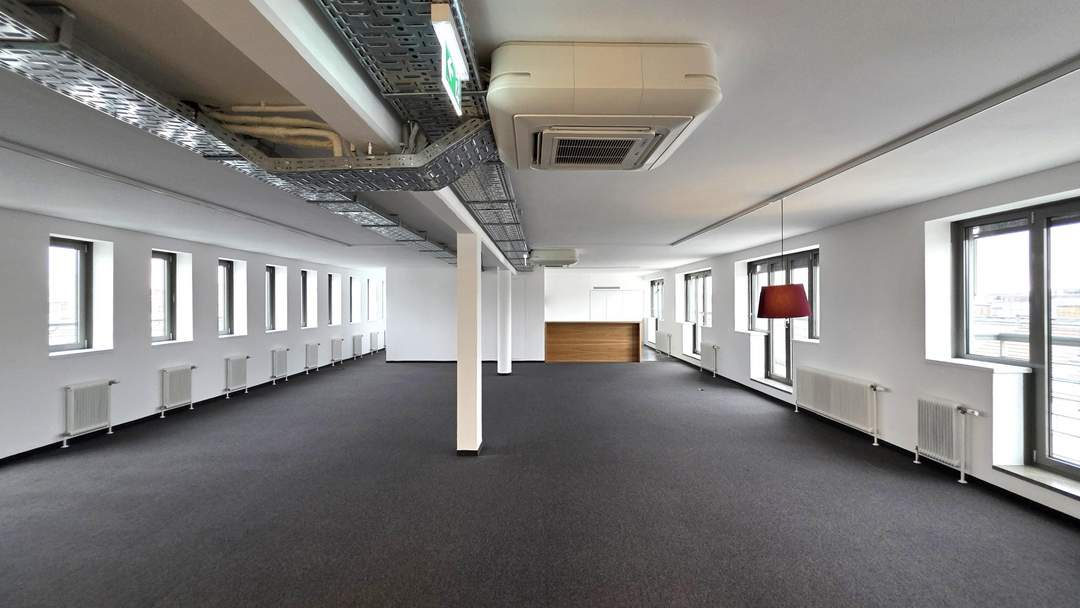 700m² Bürofläche im "Fabiani Haus" - letzter Stock /// Auch in 333m² und 361m² Einheiten trennbar