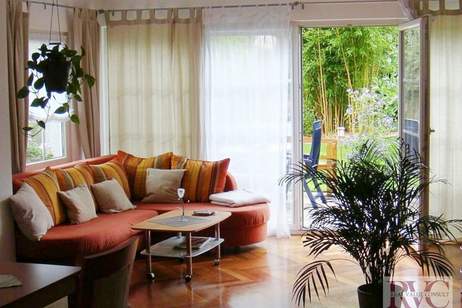 Stadtwohnung in Maxglan mit Gartenidylle – 3-Zi-Wohnung direkt an der Glan - eigener Parkplatz inkl., Wohnung-miete, 1.800,00,€, 5020 Salzburg(Stadt)
