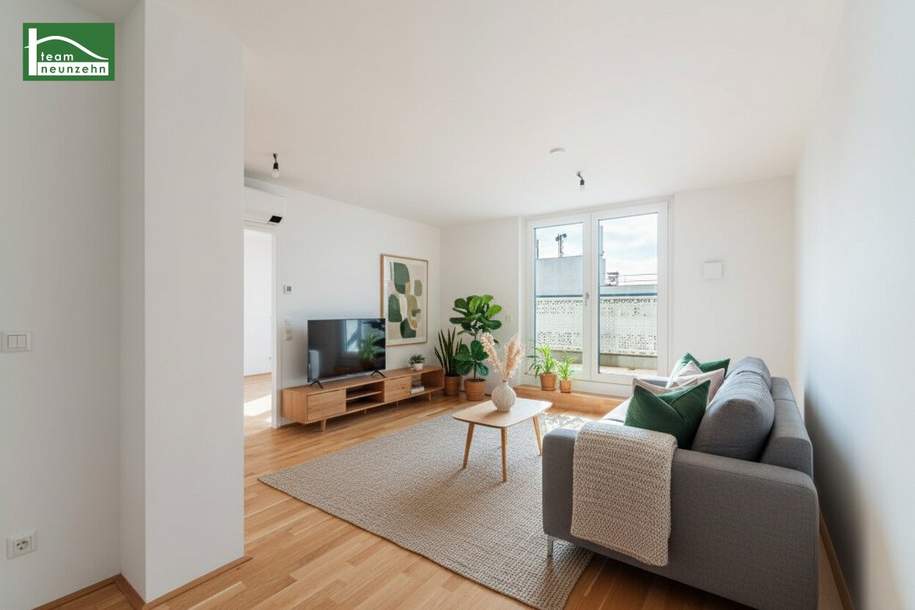 Sofort Mieteinnahmen generieren! Moderner Neubau – bereits vermietet. Bei der U1 Kagran und der Alten Donau. Hochwertig ausgestattet inklusive Küche., Wohnung-kauf, 265.000,€, 1220 Wien 22., Donaustadt