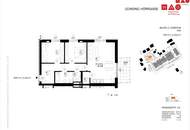 Leonding: Familienwohnung mit durchdachter Grundrissplanung und bester Infrastruktur sowie energieeffizienter Bauweise