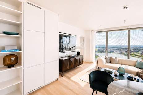 DC2 Tower: Stephansdom, Prater &amp; Donau Blick - Wake Up Vienna, Wohnung-miete, 1.100,00,€, 1220 Wien 22., Donaustadt