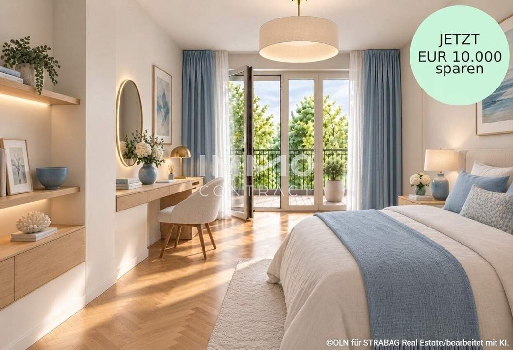So viel Luft & Licht & Sonne: Provisionsfreier Neubau-Erstbezug (zahlreiche Annehmlichkeiten)