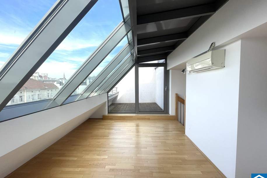 Moderne 3-Zimmer-DG-Wohnung mit Terrasse in 1150 Wien - Ihr neues Zuhause wartet!, Wohnung-kauf, 789.000,€, 1150 Wien 15., Rudolfsheim-Fünfhaus