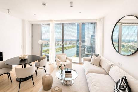 DC2 Tower: City Apartment mit Loggia und Blick auf Kahlenberg, Wohnung-miete, 1.100,00,€, 1220 Wien 22., Donaustadt