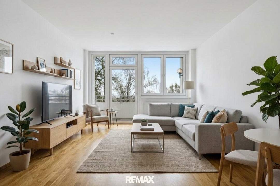 Linzblick am Fuße des Pöstlingbergs * Helles, gepflegtes Zuhause mit Balkon