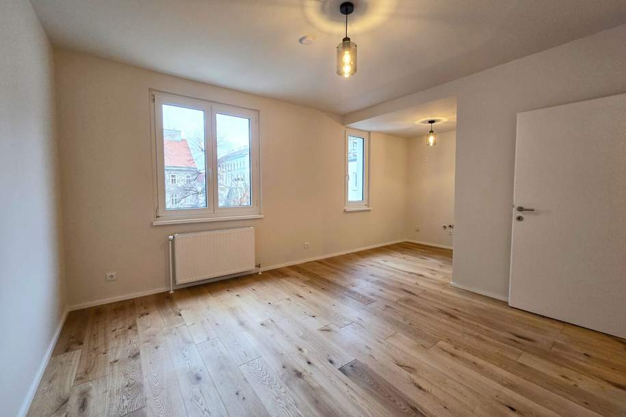 WOHNEN MITTEN IM VIERTEN - Urbane Lebensqualität in Zentrumsnähe - 1-Zimmer-Wohnung mit moderner Ausstattung, Wohnung-kauf, 220.000,€, 1040 Wien 4., Wieden