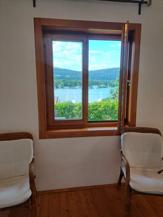 VELDEN kl. FERIEN-Bungalow TOP Seeblick-Traum -Lage(See 30m,Schloss 300m) 2.WohnSitz,Jahresmiete