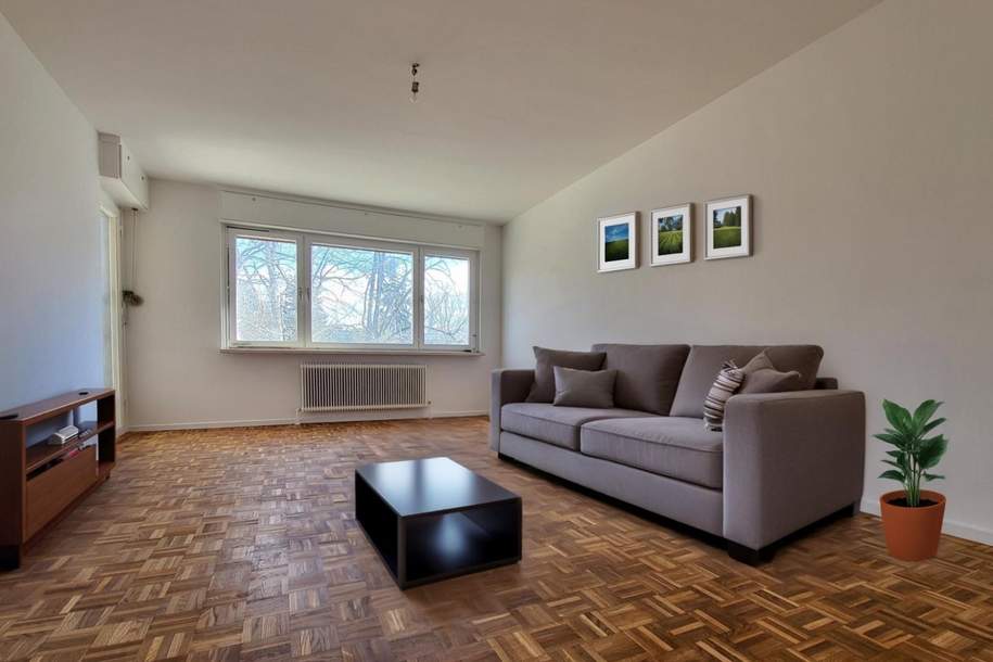 RENOVIERTE WOHNUNG MIT LOGGIA UND PARKPLATZ IN HERRLICHER WALDRAND-RUHELAGE, Wohnung-kauf, 310.000,€, 1140 Wien 14., Penzing
