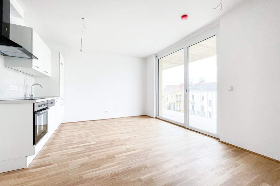 Moderner 2-Zimmer-Wohntraum mit großem Balkon in zentraler Lage, Wohnung-miete, 686,25,€, 8020 Graz(Stadt)