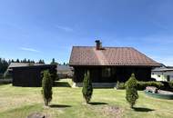 Bestens erreichbares skandinavisches Blockhaus mit viel Platz inmitten des Waldviertels!