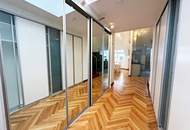 STAATSOPER-BLICK, klimatisiertes 110 m2 Dachgeschoss mit 20 m2 Terrasse, 3 Zimmer, Extraküche, 2 Bäder, Möblierung möglich
