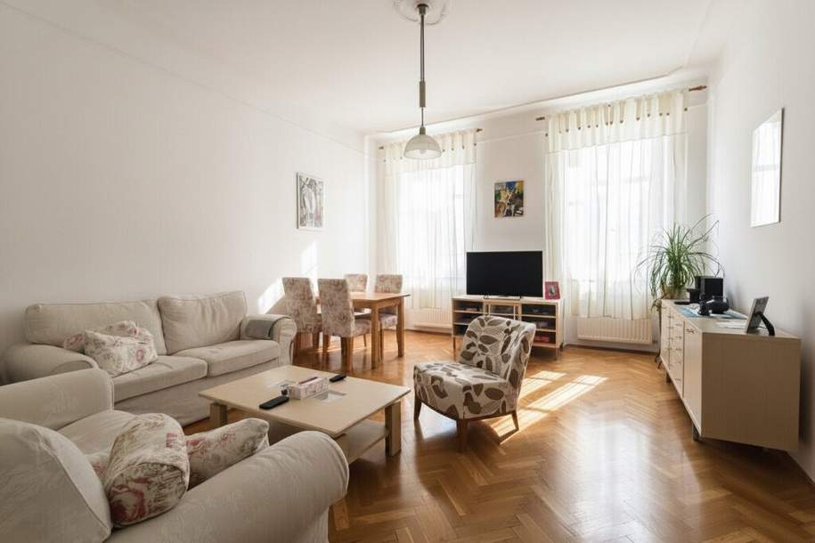 Charmante 3-Zimmer-Altbauwohnung in ruhiger Lage, Wohnung-kauf, 350.000,€, 1120 Wien 12., Meidling